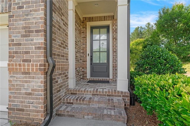 1858 Glenview Park Cir, Duluth, GA 30097 - property entrance with brick siding