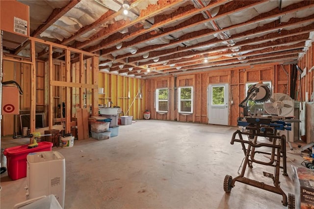 1858 Glenview Park Cir, Duluth, GA 30097 - misc room featuring concrete flooring