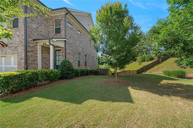 1858 Glenview Park Cir, Duluth, GA 30097 - view of side of home featuring brick siding