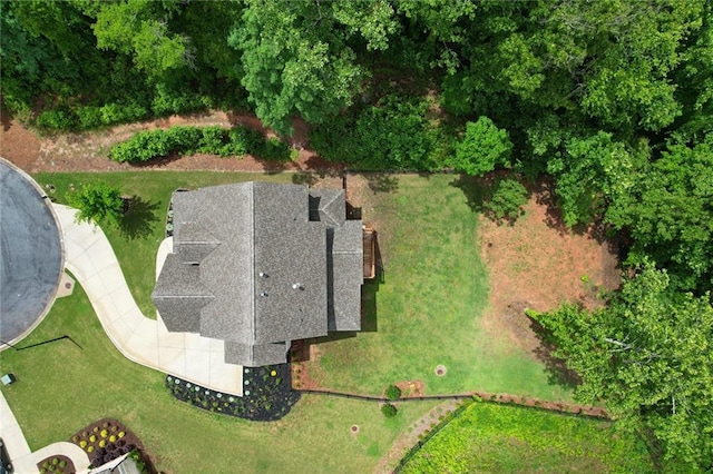 aerial view of property and surrounding area