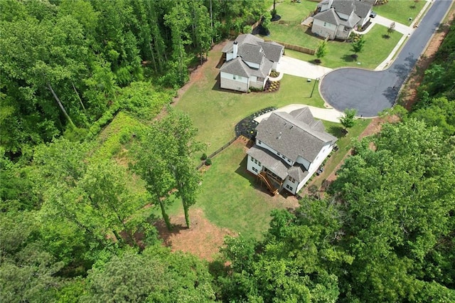 aerial overview of property's location