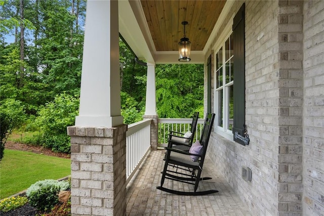 4383 Capstone Ct NE, Roswell, GA 30075 - view of porch