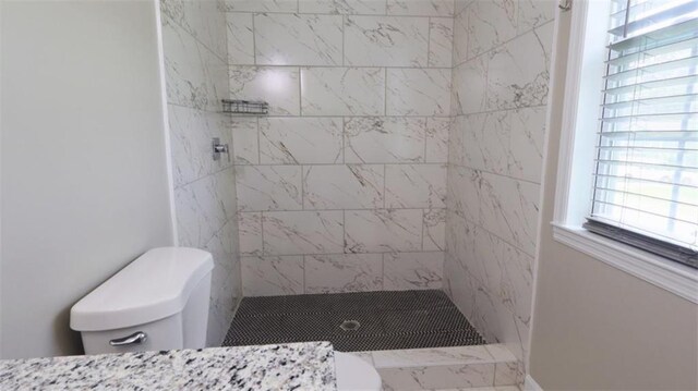 1328 Hoy Taylor Dr, Norcross, GA 30093 - bathroom featuring toilet and tiled shower