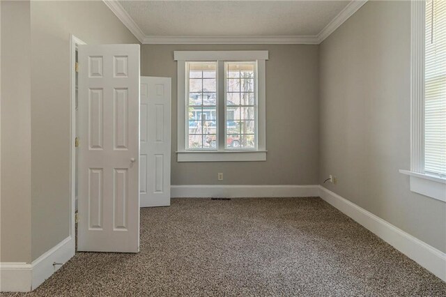 1124 Lawton Pl SW, Atlanta, GA 30310 - carpeted empty room with baseboards and crown molding
