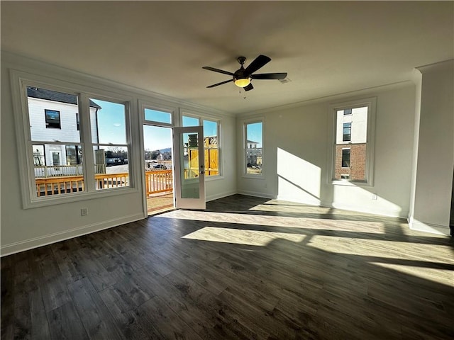 508 Healy Dr Unit 70, Cumming, GA 30040 - unfurnished sunroom featuring french doors