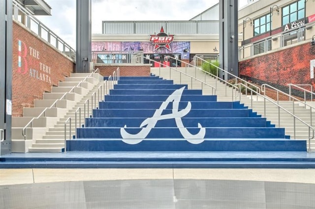 view of staircase