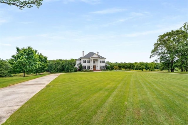 833 Hines Rd, Moreland, GA 30259 - view of property's community featuring concrete driveway and a yard