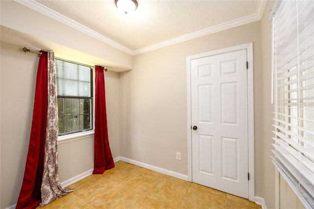 3645 Shrewsbury Ct, Snellville, GA 30039 - spare room with crown molding and light tile patterned floors