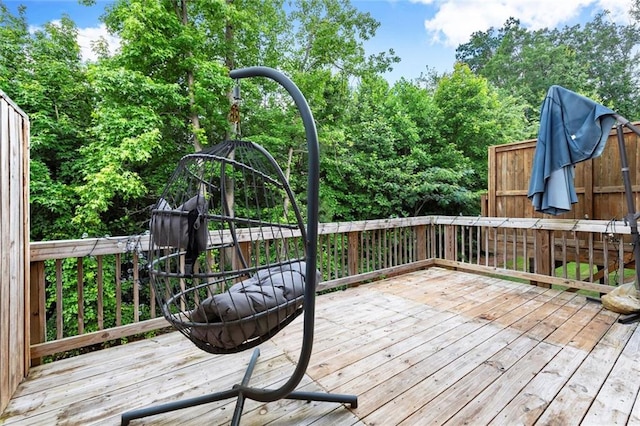 2227 Foley Park St, Snellville, GA 30078 - view of wooden terrace