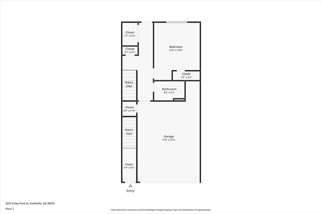 2227 Foley Park St, Snellville, GA 30078 - view of room layout