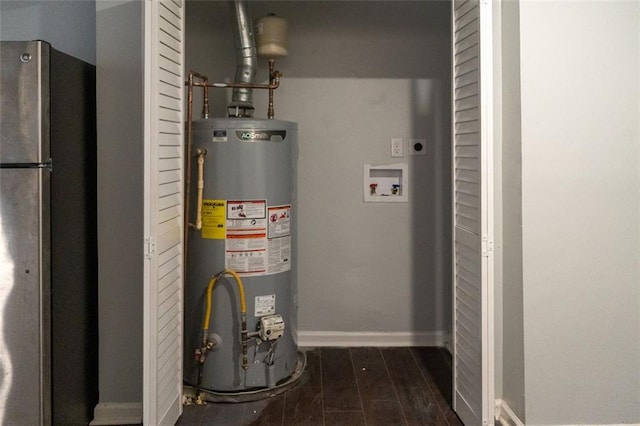 utilities featuring water heater