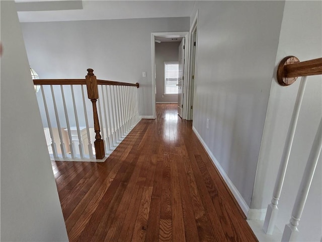 3773 Summer Rose Dr, Atlanta, GA 30341 - hallway with wood-type flooring and baseboards