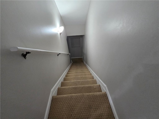 3773 Summer Rose Dr, Atlanta, GA 30341 - stairway with carpet and baseboards