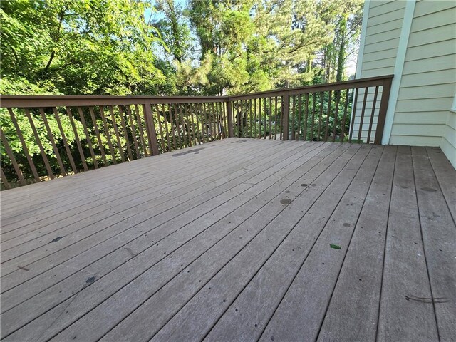 3773 Summer Rose Dr, Atlanta, GA 30341 - view of wooden terrace