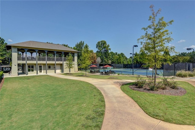 14270 Morning Mountain Way, Milton, GA 30004 - view of property's community with a tennis court