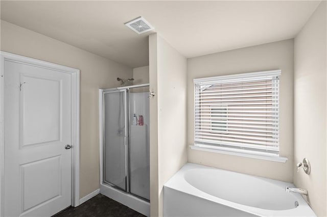 133 Worthing Ln, Fairburn, GA 30213 - full bath with a bath and a shower stall