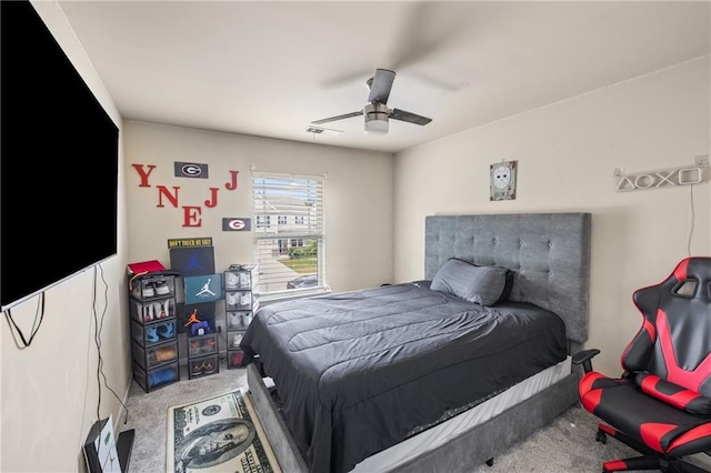 133 Worthing Ln, Fairburn, GA 30213 - carpeted bedroom with ceiling fan