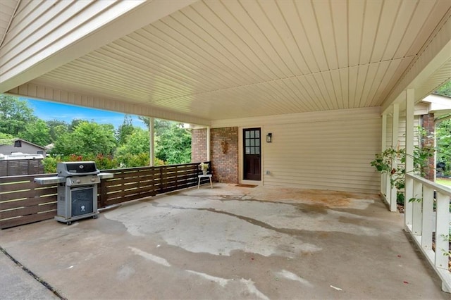 597 Rich Davis Rd, Hiram, GA 30141 - view of patio featuring an attached carport and grilling area