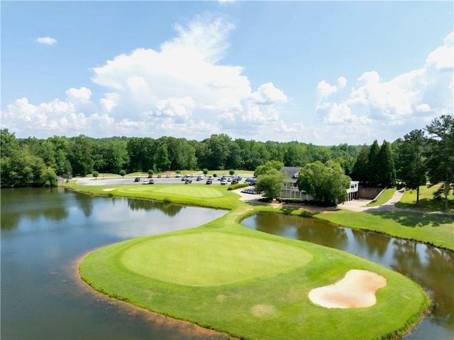 49 Inverness Ct, Hiram, GA 30141 - surrounding community featuring a water view and view of golf course