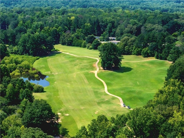 49 Inverness Ct, Hiram, GA 30141 - drone / aerial view of a large body of water and a golf club