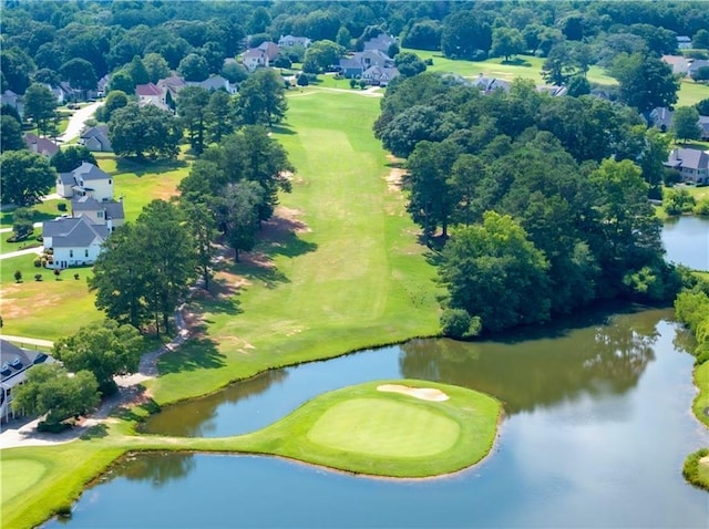 49 Inverness Ct, Hiram, GA 30141 - aerial view of residential area featuring a large body of water and a golf club