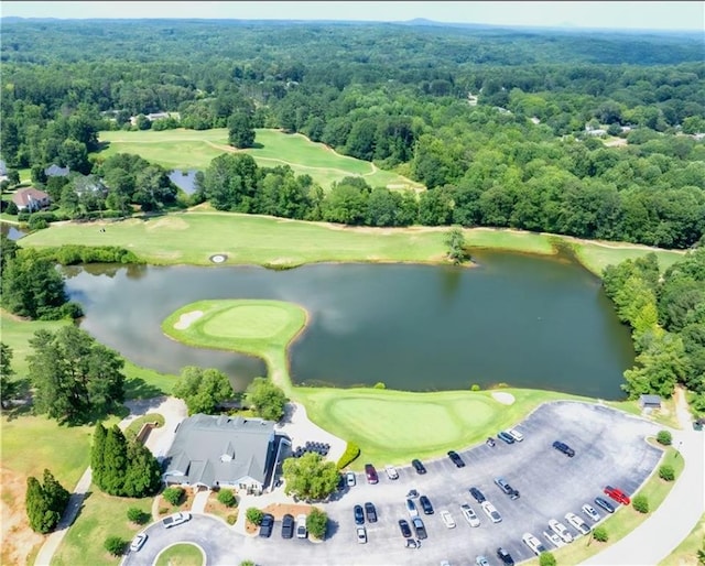 49 Inverness Ct, Hiram, GA 30141 - view of property location with a large body of water and a golf club