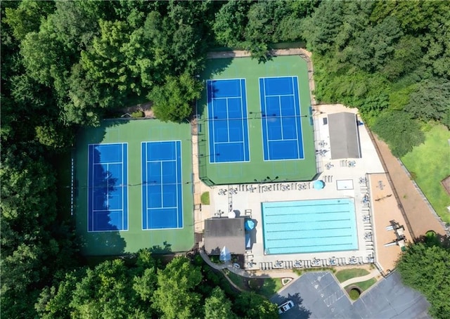 49 Inverness Ct, Hiram, GA 30141 - view from above of property