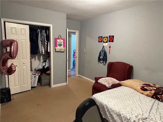 703 Jack Sharp Rd, Colbert, GA 30628 - bedroom featuring carpet and a closet