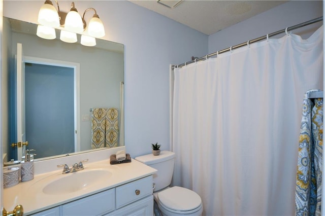 9050 Brockham Way, Alpharetta, GA 30022 - full bathroom featuring toilet, vanity, and curtained shower