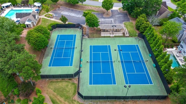 9050 Brockham Way, Alpharetta, GA 30022 - bird's eye view of a pool area