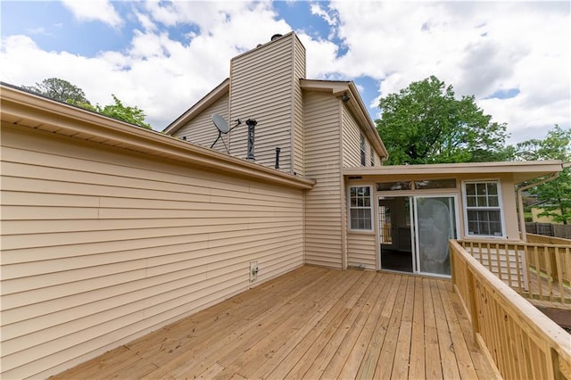 view of deck