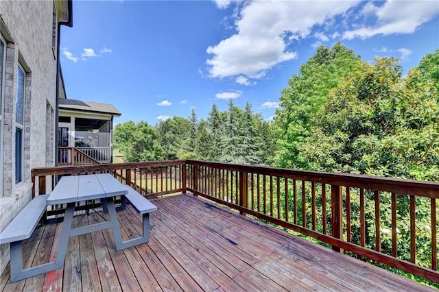 12095 Cameron Dr, Duluth, GA 30097 - deck with outdoor dining area