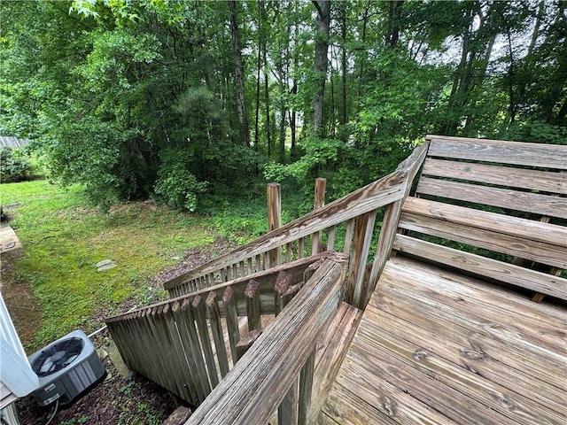 134 Summer Lake Dr, Dallas, GA 30157 - view of wooden terrace