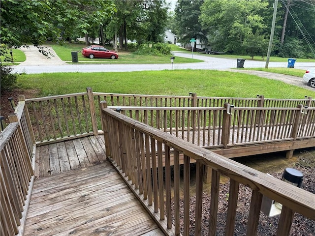 134 Summer Lake Dr, Dallas, GA 30157 - deck featuring a yard
