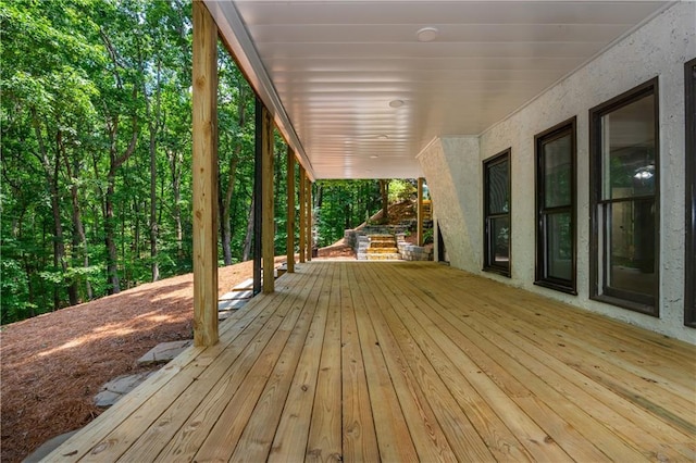 210 Hunters Vw, Roswell, GA 30075 - view of wooden terrace