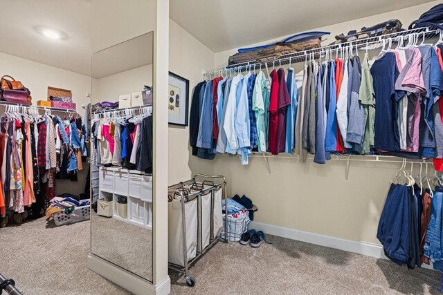 7143 Lake Edge Dr, Flowery Branch, GA 30542 - spacious closet featuring carpet floors