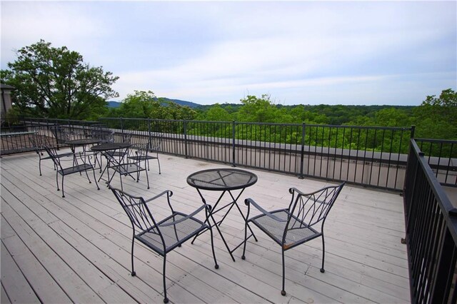 view of deck