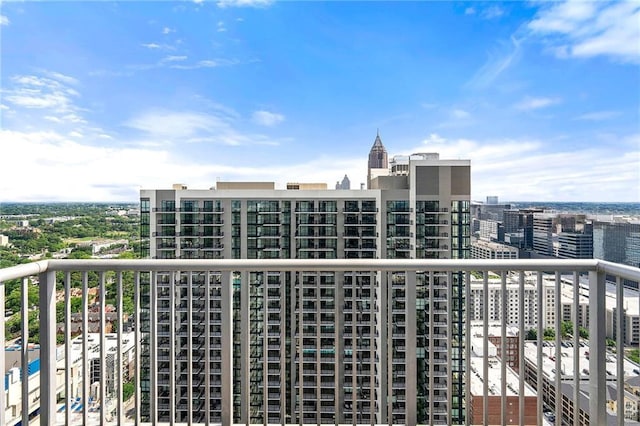 855 Peachtree St NE Unit 3205, Atlanta, GA 30308 - balcony featuring a city view