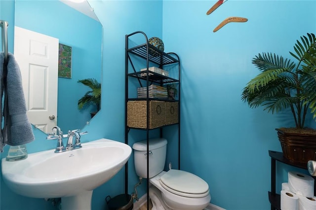 2968 Oshields Ct SW Unit 4, Marietta, GA 30060 - bathroom featuring a sink and toilet