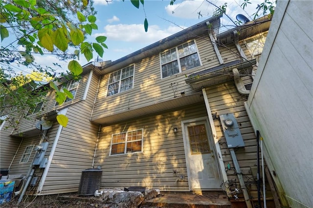 view of rear view of house