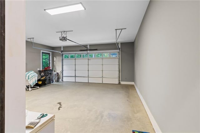 1441 Whitestone Rd, Talking Rock, GA 30175 - garage with baseboards