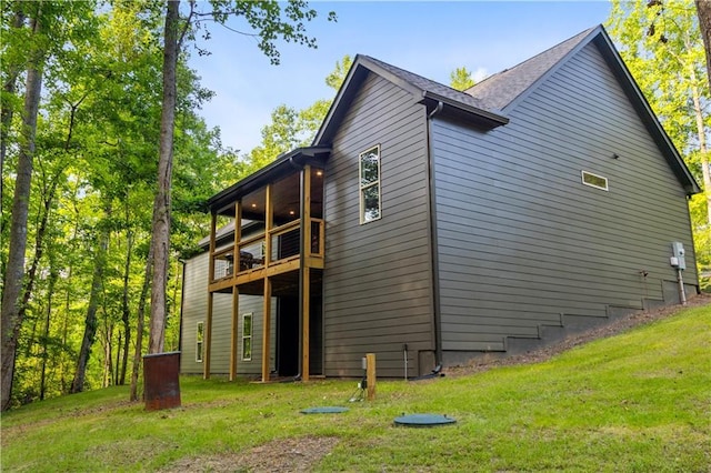 1441 Whitestone Rd, Talking Rock, GA 30175 - view of property exterior with a lawn
