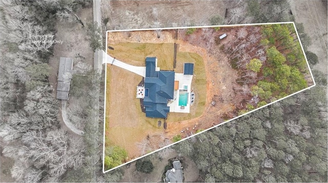 2634 Greenes Ln, Powder Springs, GA 30127 - birds eye view of property