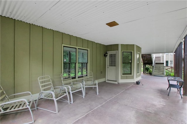 26 Trillium Ln, Acworth, GA 30101 - view of patio / terrace with stairs