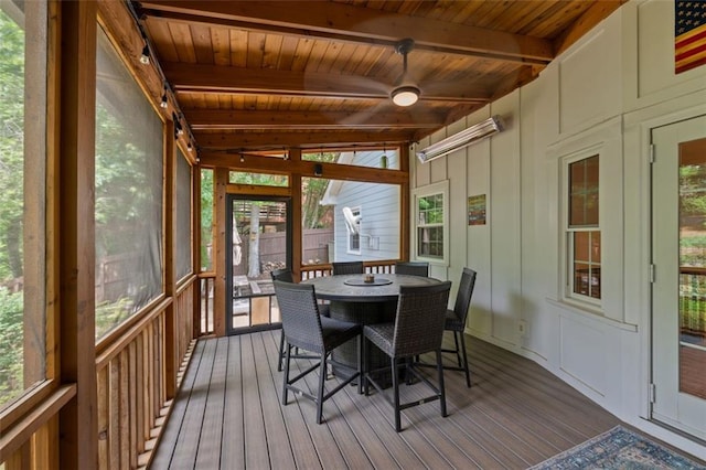 3912 Edenton Ct NE, Brookhaven, GA 30319 - sunroom / solarium with healthy amount of natural light and outdoor dining space