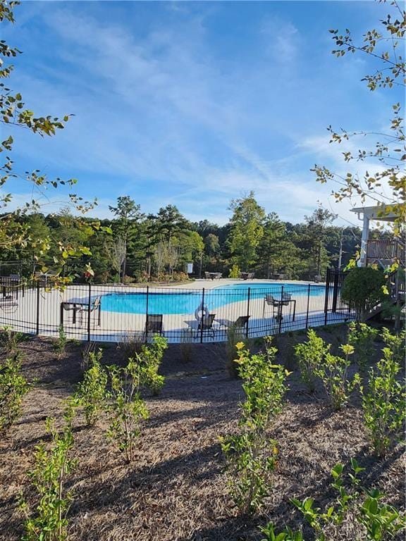 view of swimming pool