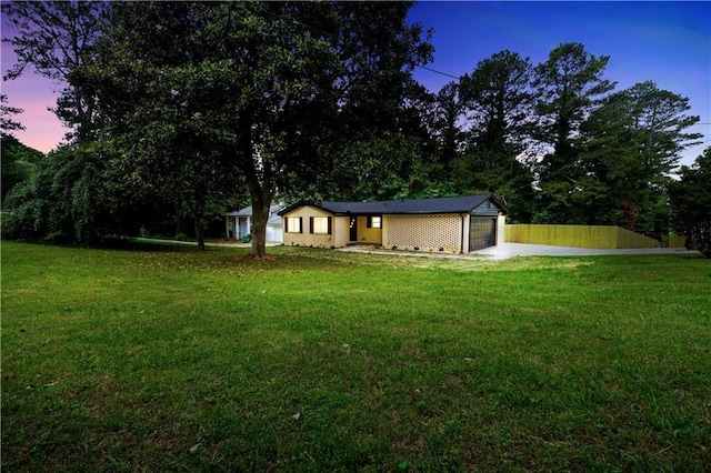 3355 Wesley Chapel Rd, Decatur, GA 30034 - yard at dusk featuring driveway