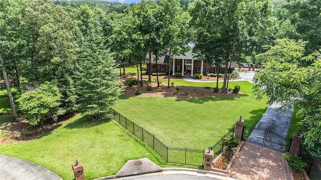 402 Clyde Ct, Mcdonough, GA 30252 - view of yard featuring a gate