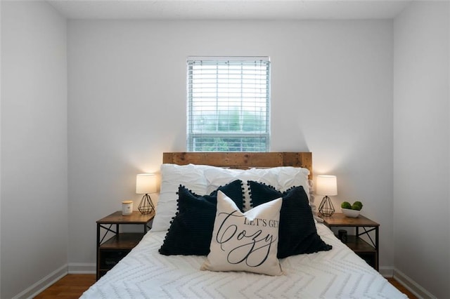 427 Pleasant Way, Temple, GA 30179 - bedroom featuring wood finished floors and baseboards