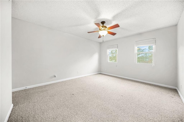 23 Chelsea Ct, Avondale Estates, GA 30002 - carpeted spare room featuring baseboards, a textured ceiling, and ceiling fan